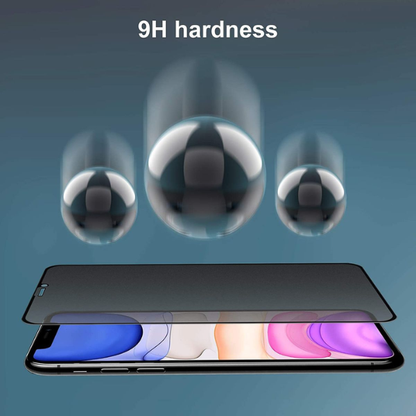 iPhone 11 Anti-Spy Privacy Tempered Glass Screen Protector Pack of 2