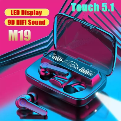 Combo Deal P47 Wireless Headphones & M19 TWS Earbuds