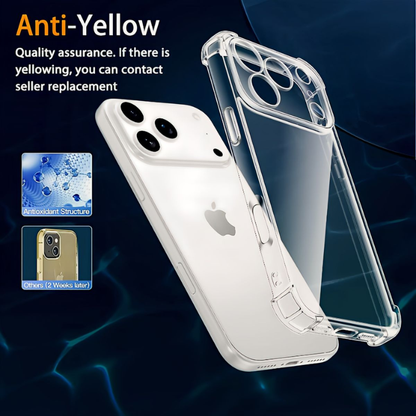 Shockproof TPU Clear Slim Cover Suitable For iPhone 17 Pro
