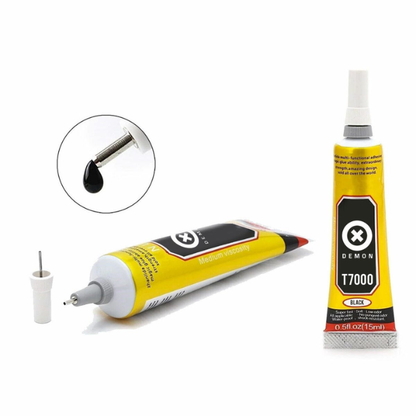 T7000 Black Multi-Purpose Adhesive Glue for Cellphone Screen & Repair Applications – 50ml