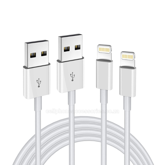 iPhone Lightning USB Fast Charging & Data Sync Cable Pack of 2