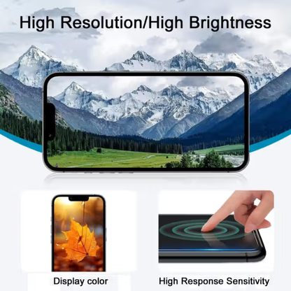 iPhone 13 Compatible Replacement LCD Screen Display Assembly In-Cell Display with Frame – Black