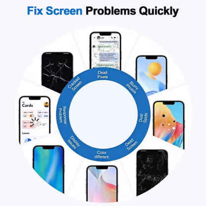 iPhone 13 Compatible Replacement LCD Screen Display Assembly In-Cell Display with Frame – Black