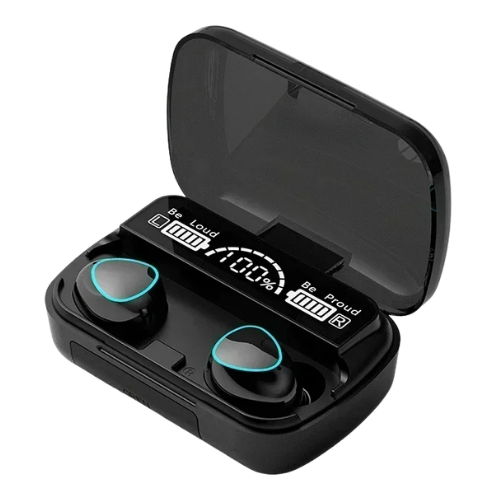 M10 TWS Wireless Bluetooth 5.1 Earbuds with LED Display Power Bank Case