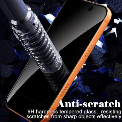 2 Pack iPhone 17 Pro Max Compatible Privacy Tempered Glass Screen Protector